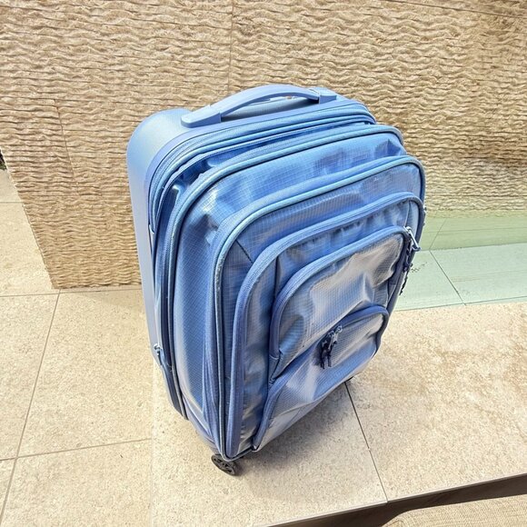 Terra 45L Glacier Blue Hybrid Carry-On Luggage - Picture 16 of 16